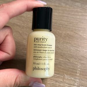 5 for $20😍 Philosophy Purity One-Step Facial Cleanser Mini Deluxe Sample Travel